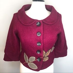 Nick & Mo Boucle and Appliqué Jacket